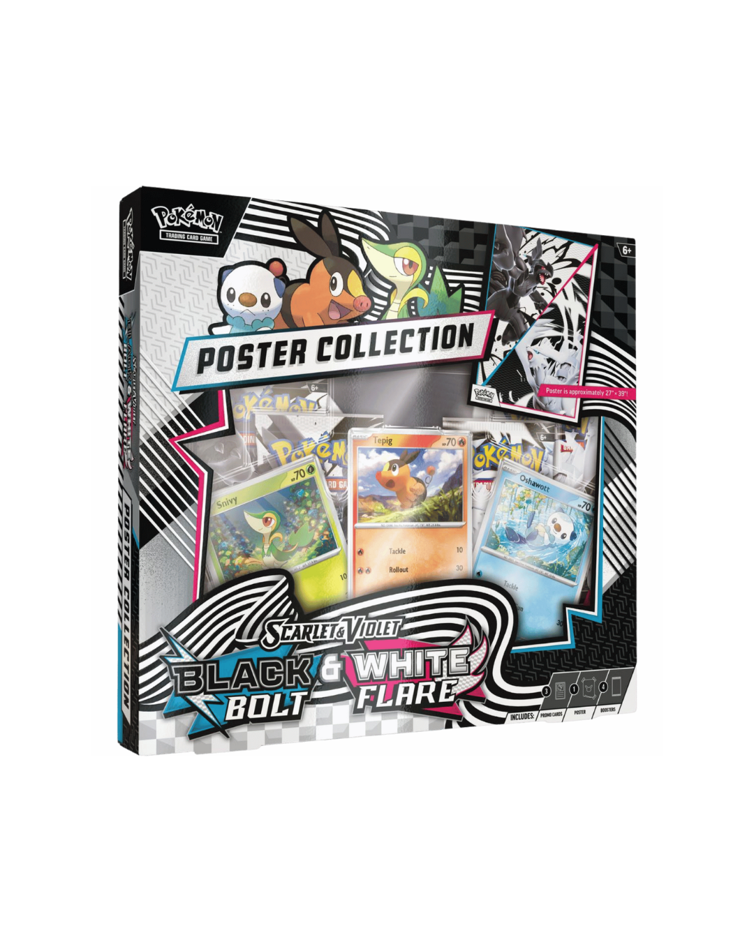 BB WF Poster Collection - SV: Black Bolt/White Flare