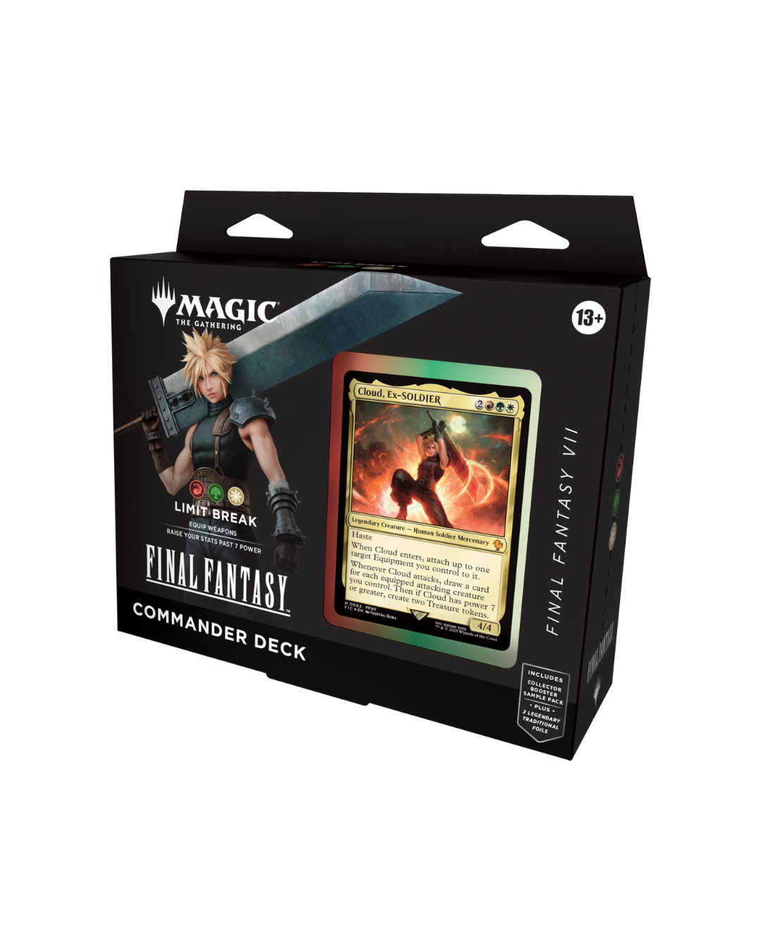 ff7 collector booster box FINAL FANTASY Commander Deck