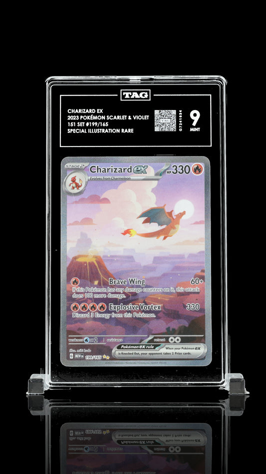 Charizard ex	9 MINT Pokémon	Pokémon Scarlet & Violet 151